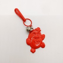 Vintage 80s Plastic Clip On Bell Charm Penguin - £6.10 GBP