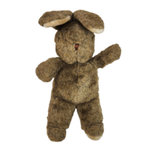 16&quot; Vintage 1985 Applause Brown Butterball Bunny Rabbit Stuffed Animal Plush Toy - £29.61 GBP