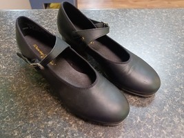 Dancing Fair Tap Shoes Black with Teletone Taps Ladies Size 7 - $49.49