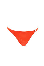 Agent Provocateur Womens Bikini Bottoms Wet Look Orange Size L - £58.09 GBP