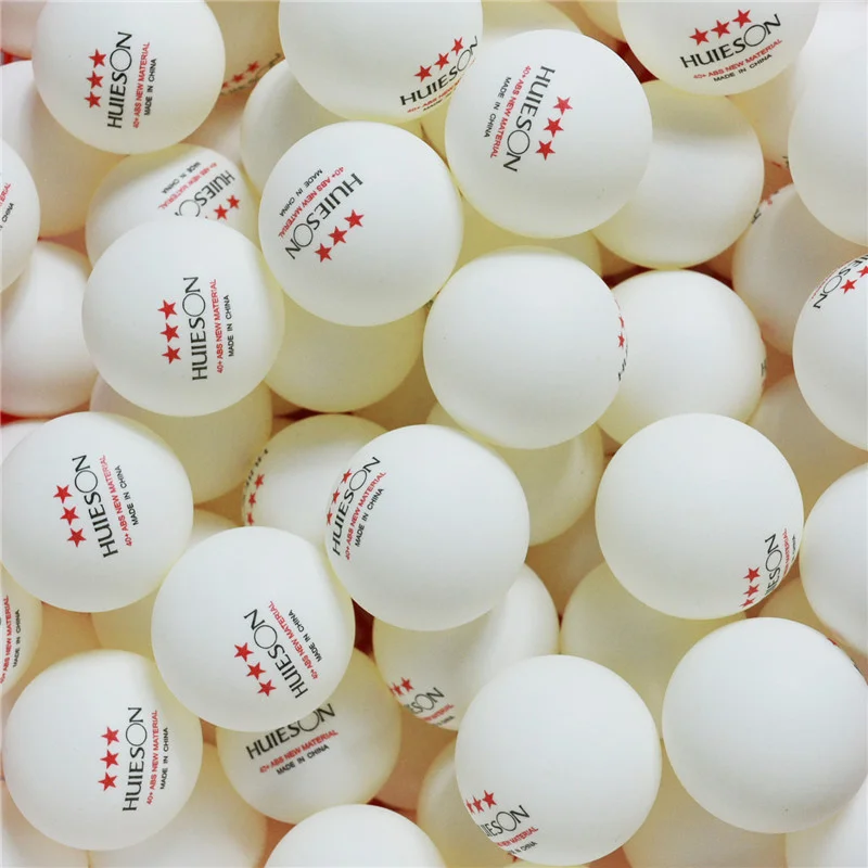 Sporting Huieson 30 50 100 Pcs 3 Star 40mm+ 2.8g White Orange Table Tennis Balls - £31.97 GBP