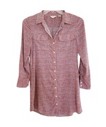 Anthropologie 11-1-Tylho Button Down Tunic Shirtdress Medium - $35.53