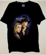 Faith Hill Tim McGraw Concert Tour T Shirt Vintage 2000 Soul II Soul Siz... - €42,61 EUR