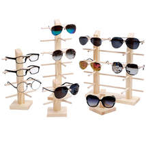 RASALHAGUER - Original New Sun Glasses Eyeglasses Wood Display Stands Sh... - $80.00