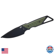 Schrade Delta Class Outback Fixed Blade Knife 3CR13 Steel Black Oxide Blade - $41.10