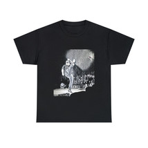 Luke Combs Graphic Print Black &amp; White Art Unisex Heavy Cotton T-Shirt - £9.54 GBP+