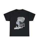 Luke Combs Graphic Print Black &amp; White Art Unisex Heavy Cotton T-Shirt - £9.55 GBP+