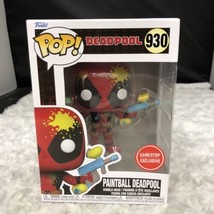 Funko Pop! Deadpool #930 Paintball Deadpool GameStop Exclusive Bobble-Head - £27.65 GBP