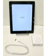 APPLE A1458 iPad 4th Gen 9.7&#39; 16GB Wi-Fi - Black - MD510LL/A - $34.19