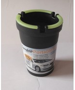 Ashtray Car Cup Holder Butt Bucket Extinguishing Portable Home Auto - £5.79 GBP