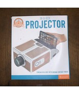 Carnival Shop Projector In A Box Brown Vintage Finish IOS and Android Co... - $542.43 MXN