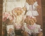 SIMPLICITY CRAFT PATTERN 7597 BEARS 18&quot; TO STUFF CLOTHES UNCUT VINTAGE 1991 - $7.08