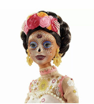 2020 Barbie Dia De Los Muertos Day of The Dead Pink Doll New Christmas Gift - £180.54 GBP