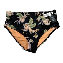 Ibiza Womens 2XL Bikini Bathing Suit Bottom High Waisted Floral Tropical... - £8.99 GBP