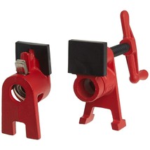 1/2-Inch H Style Pipe Clamps , Red - £21.57 GBP