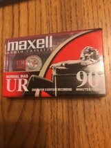 Maxell 90 Minute Audio Cassette Tapes - Normal Bias UR - Brand New - £10.90 GBP
