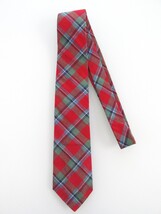 Rooster Vintage Men's Cotton Plaid Tie - $16.00