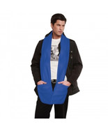 Thermal Scarf with Heat Packs- Unisex- Blue - £11.66 GBP