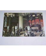 China Postcard Hall Of Dispelling Clouds Inside View Vintage New Unused ... - $187.28 MXN