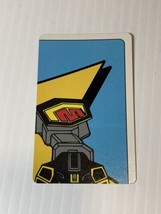 Mighty Morphin Power Rangers War Zords Game Replacement Card puzzle Top ... - $3.99