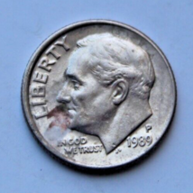 1989 P dime - £25.66 GBP