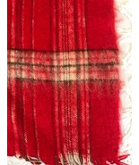Amazing Vintage High Quality MOHAIR Wool 26&quot;x72&quot; Throw Blanket Wrap Lap - $87.29 CAD