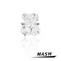 Modern Jewelry Little Bear Ring For Women Female Gifts Luxury Temperament Lovely - £19.64 GBP