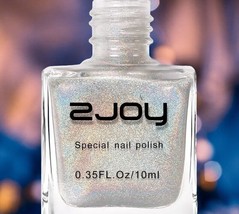 Sparkle White Nail Polish Color Polish/Reflective Nails - $10.99