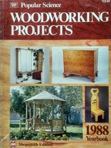 Popular Science Woodworking Projects 1988 Yearbook / Shopsmith Edition - £2.67 GBP