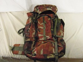 Heavy Duty Extreme Pak Red Camouflage Waist Pad Staining Missing Clips 3... - £19.75 GBP