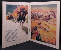 THE COVERED WAGON 1923 Silent Film Criterion Premiere Booklet Program Near Mint - £52.08 GBP