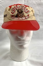 Vintage Grizzly Canadian Lager Beer Painters Hat Mens Womens Canada&#39;s Bear - £23.42 GBP
