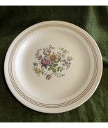 Royal China Lady Ann Round Plate USED Vintage 22K Gold 12 inches MINT - £26.46 GBP