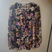 First Love Floral Blouse Size M Nwot - $29.70