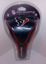 NFL Houston Texans Oversized Golf Driver Head Cover Apex - £17.54 GBP