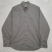 5.11 Tactical Shirt Mens XL Gray Gingham Long Sleeve Button Workwear Con... - $31.87