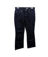 Womens Levis Strauss 515 Boot Cut Lower Rise Dark Blue Denim Jeans Size ... - £39.32 GBP