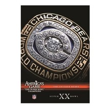 NWT NFL Super Bowl 1985 Chicago Bears XX DVD Football Greats Collectible Replay - £33.05 GBP