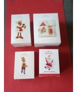 Mixed Lot of 4 Hallmark Keepsake Christmas Ornaments  New Lot 4 - £15.59 GBP