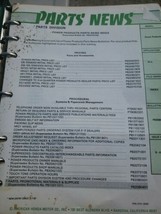 Honda Dealer Power Products Parts News Division Index generators mowers ... - $78.21