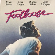 Footloose VHS Vintage Movie Kevin Bacon John Lithgow Lori Singer Dianne ... - £6.91 GBP