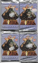 Dinosaurs TV Show 1991 Trading Cards 4 SEALED UNOPENED 10 Card Packs Pro... - £11.38 GBP