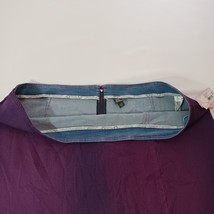 Wild Fable Women's Purple Coated Cotton Blend Pull-On Skirt Size 24W image 10