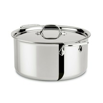 All-Clad 8-Qt 4408 SS Tri-Ply 8-qt Ultimate Soup Pot with Lid and Ladle - £139.84 GBP