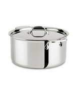 All-Clad 8-Qt 4408 SS Tri-Ply 8-qt Ultimate Soup Pot with Lid and Ladle - £146.54 GBP