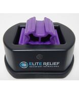 Elite Relief Portable Muscle Recovery Roller Compact Travel Massager Purple - $28.93 CAD