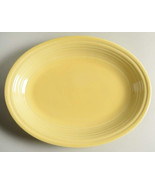 Fiesta Yellow Large Oval Serving Platter Serving 13&quot; Homer Laughlin Lead... - €16,81 EUR