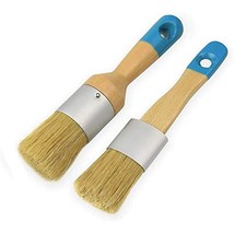 Chalk &amp; Wax Paint Brush Set For Furniture,Diy Painting And Waxing Tool,Milk Pain - £17.39 GBP