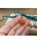 Vtg 1996 Halloween Pumpkin Mini Lights 10 String Battery Operated Acryli... - $373.19 MXN