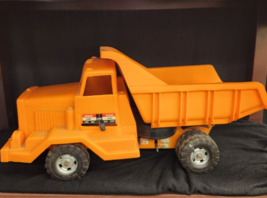 1960s Marx-A-Haul Big Job battery toy zoom Marx Dump truck- Works Great - £61.35 GBP